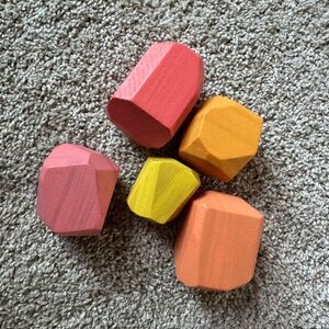 Lovevery Wooden Rocks Blocks Set